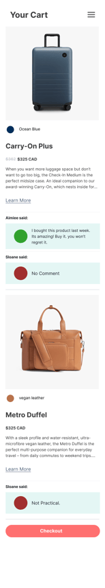 Mobile - Ask a Friend - Review Comments
